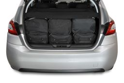 Peugeot 308 II 2013- 5 door Car-Bags.com travel bag set (4)