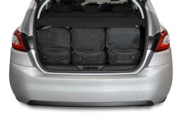 Peugeot 308 II 2013- 5 door Car-Bags.com travel bag set (4)