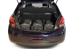 Peugeot 208 2012- 5 door Car-Bags.com travel bag set (2)