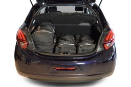 Peugeot 208 2012- 5 door Car-Bags.com travel bag set (3)
