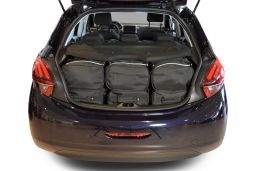 Peugeot 208 2012- 5 door Car-Bags.com travel bag set (4)