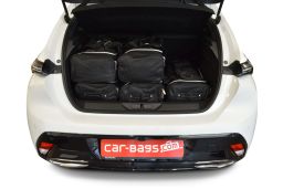 Travel bag set suitable for Peugeot 308 III 2021-present 5-door hatchback Original (3)