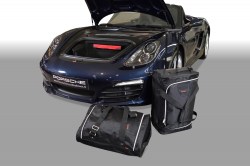 Porsche Cayman / Boxster (981) 2WD + 4WD 2012- Car-Bags reistassen - travel bags - Reisetaschen - sacs de voyage