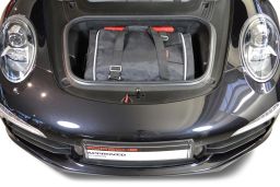 Porsche 911 (991) 2WD + 4WD 2011- Car-Bags reistassen - travel bags - Reisetaschen - sacs de voyage