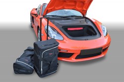 Carbags Kofferraum Trolleytasche passend für Porsche Cayman 2012