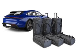 Travel bag set Porsche Taycan Sport Turismo - Cross Turismo 2021-present 5-door hatchback Pro.Line (P23501SP) (1)