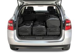 Renault Laguna III Estate / Grandtour 2007-2015 Car-Bags.com travel bag set (3)