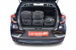 Renault Captur 20149- 5 door Car-Bags.com travel bag set (3)