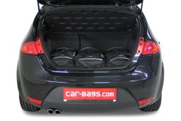 Seat Leon (1P) 2005-2012 3 & 5 door Car-Bags.com travel bag set (2)