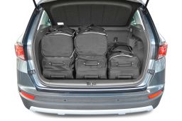 Seat Ateca high boot floor 2016- Car-Bags.com travel bag set (3)