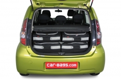 Subaru Justy IV (M300F) 2007-2011 5d Car-Bags reistassen - travel bags - Reisetaschen - sacs de voyage