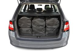 Skoda Fabia II (5J) combi 2007-2014 Car-Bags.com travel bag set (4)