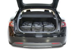 Tesla Model S 2012- 5 door Car-Bags.com travel bag set (2)