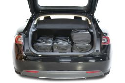 Tesla Model S 2012- 5 door Car-Bags.com travel bag set (3)