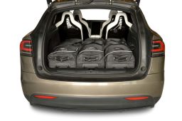 Tesla Model X 2015- 5 door Car-Bags.com travel bag set (2)