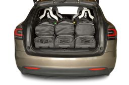 Tesla Model X 2015- 5 door Car-Bags.com travel bag set (4)