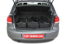 Volkswagen Golf VI (5K) 2008-2012 3 & 5 door Car-Bags.com travel bag set (2)