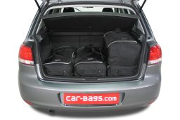 Volkswagen Golf VI (5K) 2008-2012 3 & 5 door Car-Bags.com travel bag set (3)