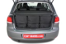 Volkswagen Golf VI (5K) 2008-2012 3 & 5 door Car-Bags.com travel bag set (4)