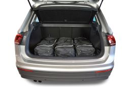 Volkswagen Tiguan II low boot floor 2015- Car-Bags.com travel bag set (2)