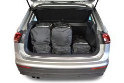 Volkswagen Tiguan II low boot floor 2015- Car-Bags.com travel bag set (3)