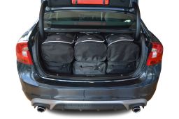 Volvo S60 II 2010- 4 door Car-Bags.com travel bag set (4)