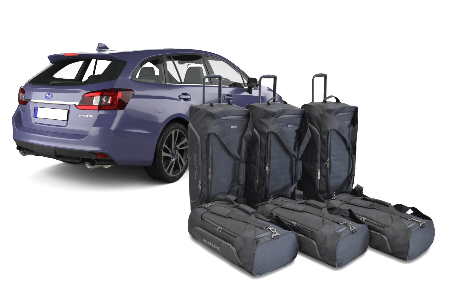 Reisetaschenset passend für Subaru Levorg 2015-2021 Kombi Pro.Line