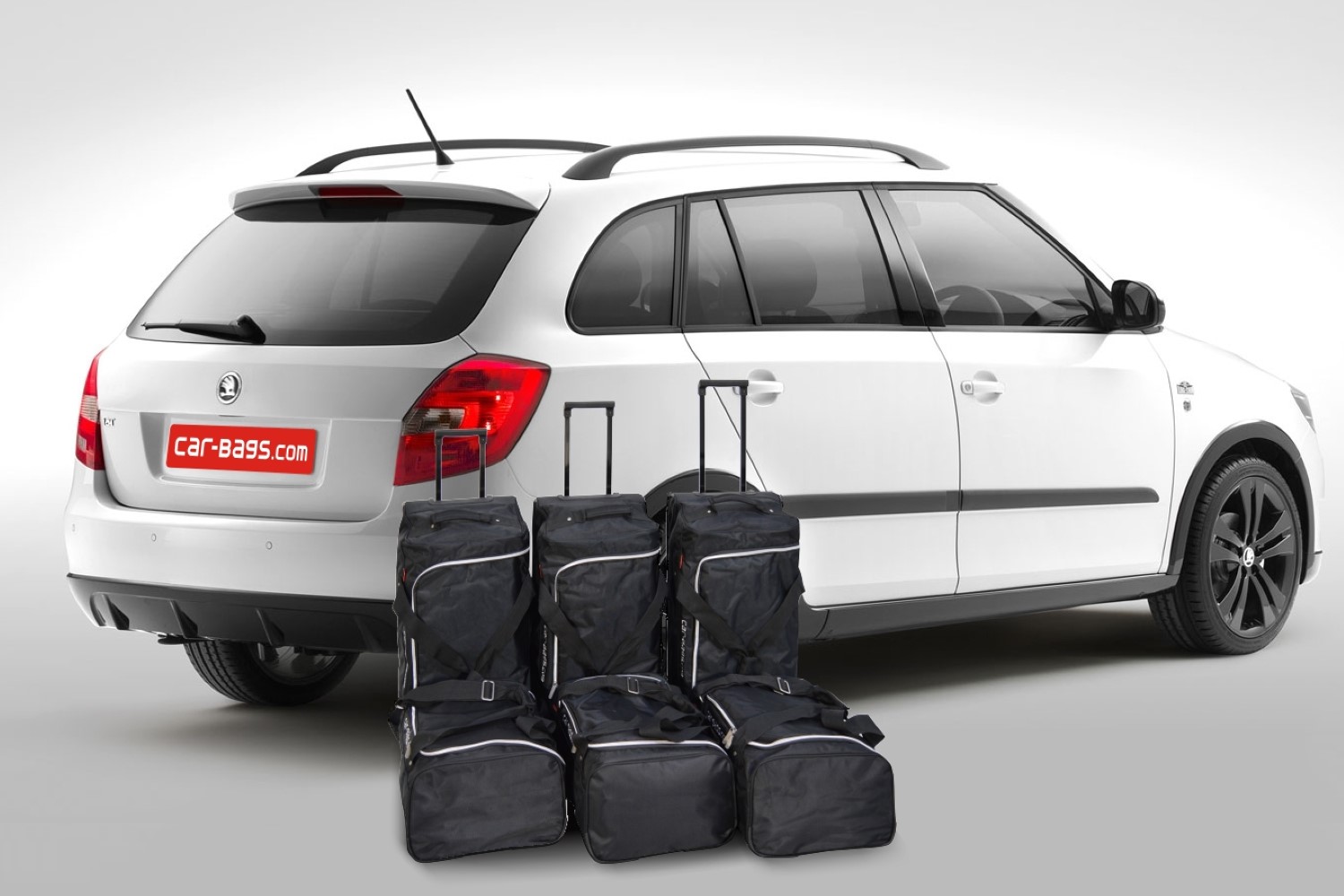 Set de sacs de voyage convient à Skoda Fabia II Combi (5J) 2007-2014 break Original