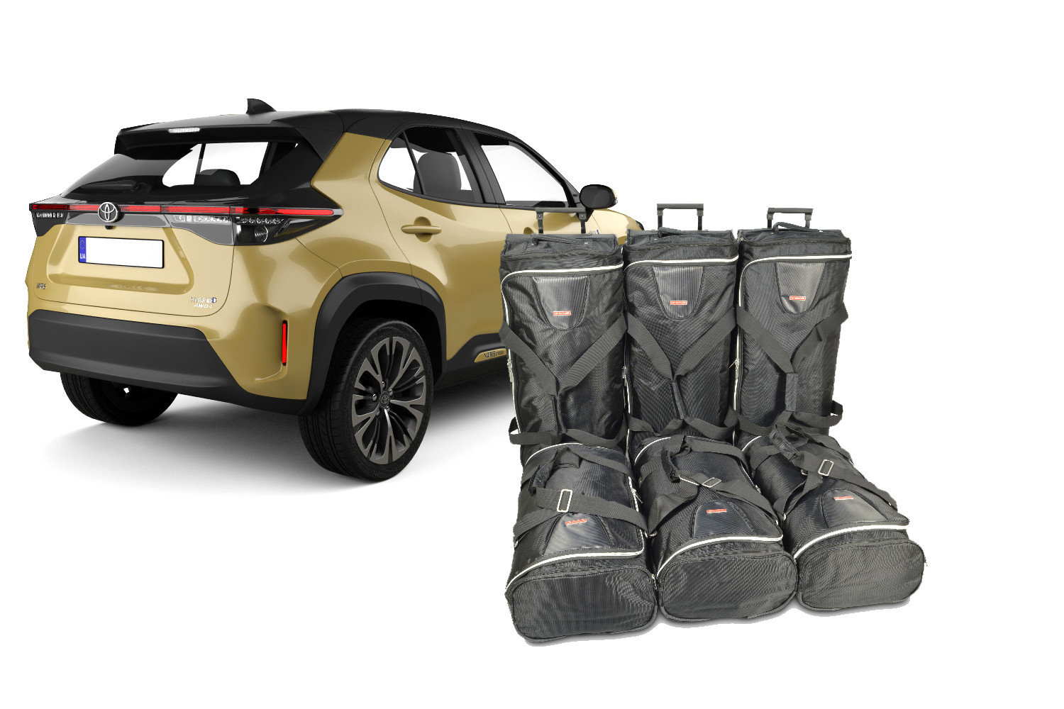 Set de sacs de voyage convient à Toyota Yaris Cross (XP210) 2020-présent Original
