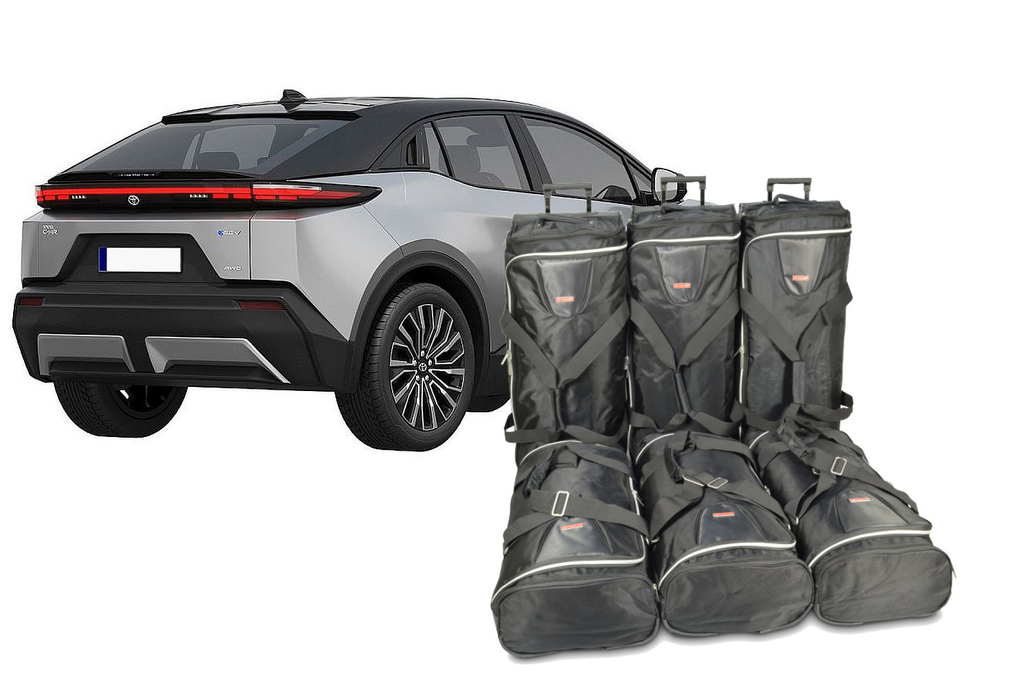 Travel bag set suitable for Toyota C-HR+ II 2026-present Original Travel bag set suitable for Toyota C-HR+ II 2026-present Original