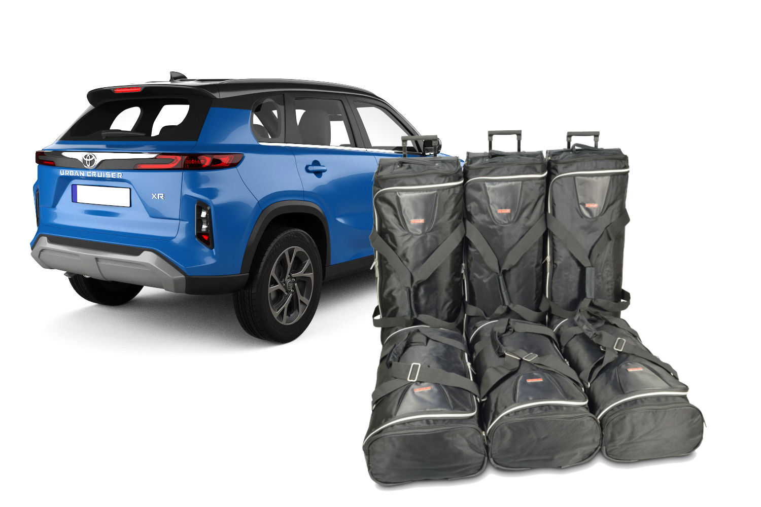 Travel bag set suitable for Toyota Urban Cruiser 2025-present Original Travel bag set suitable for Toyota Urban Cruiser 2025-present Original
