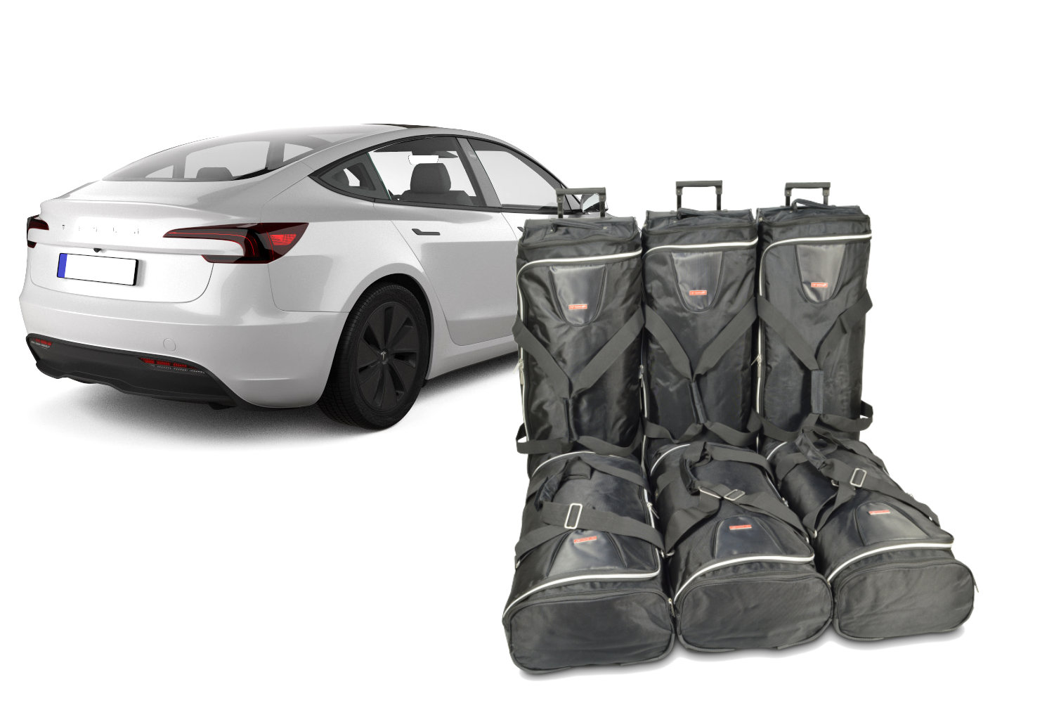 Travel bag set suitable for Tesla Model 3 2024-present 4-door saloon Original