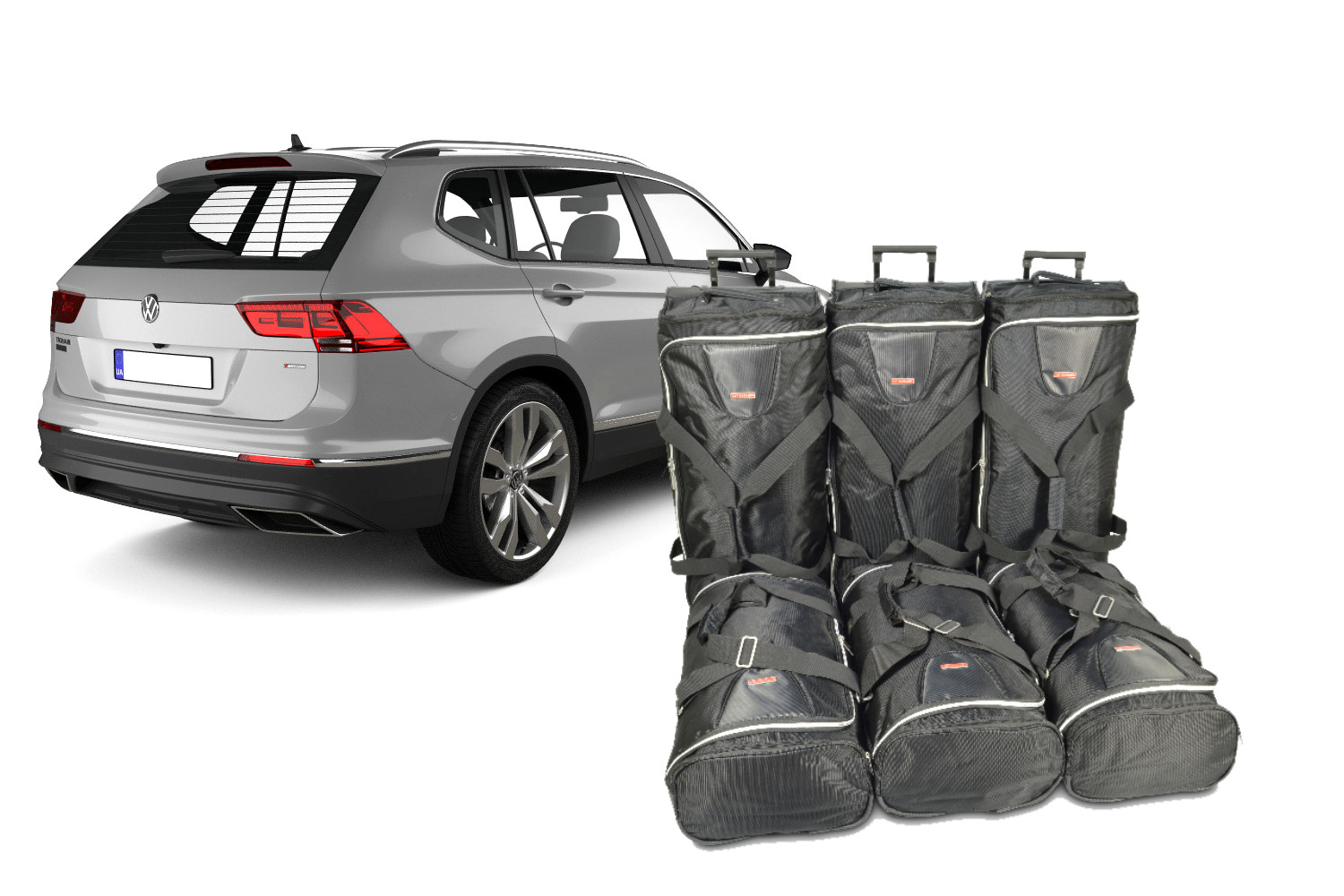 Reisetaschenset passend für Volkswagen Tiguan II Allspace 2015-2024 Original