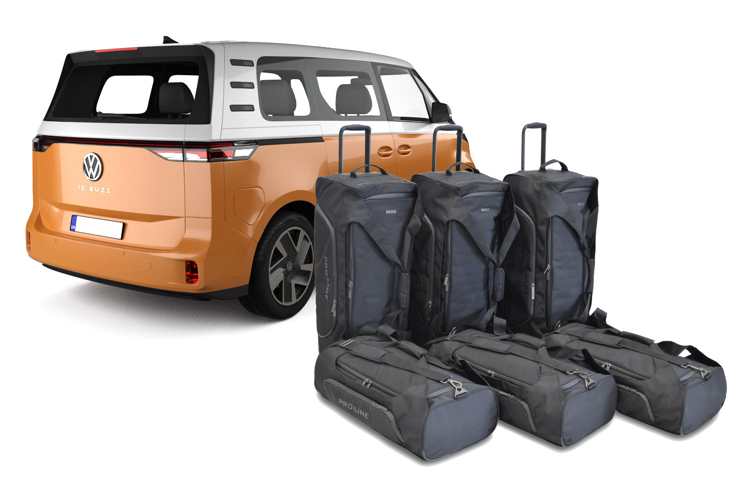 Reisetaschenset passend für Volkswagen ID.Buzz 2022-heute Pro.Line