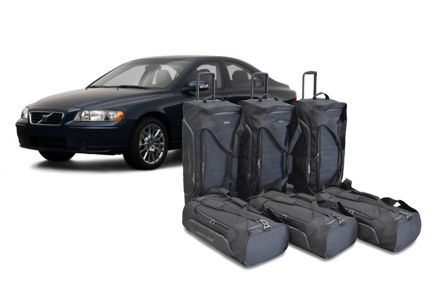 Travel bag set Volvo S60 I 2000-2010 4-door saloon Pro.Line