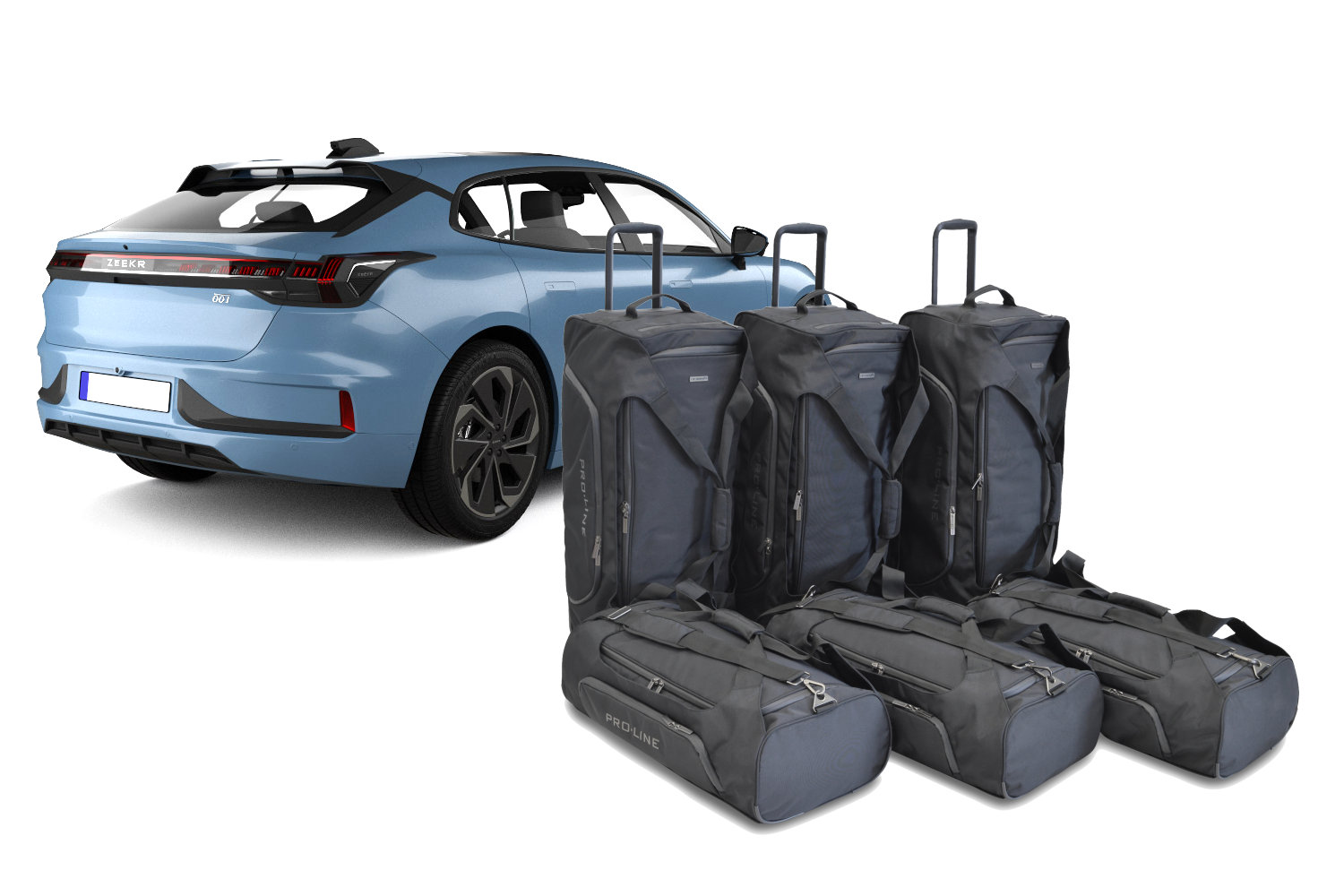 Travel bag set suitable for Zeekr 001 2021-present 5-door hatchback Pro.Line