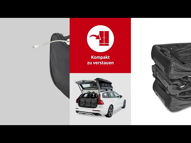 Zwei Reisetaschen passend für BMW Z4 E89 Kofferraum Taschen Gepäckraum  Maßtasche
